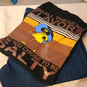 NWOT All these flavors and you chose to be salty